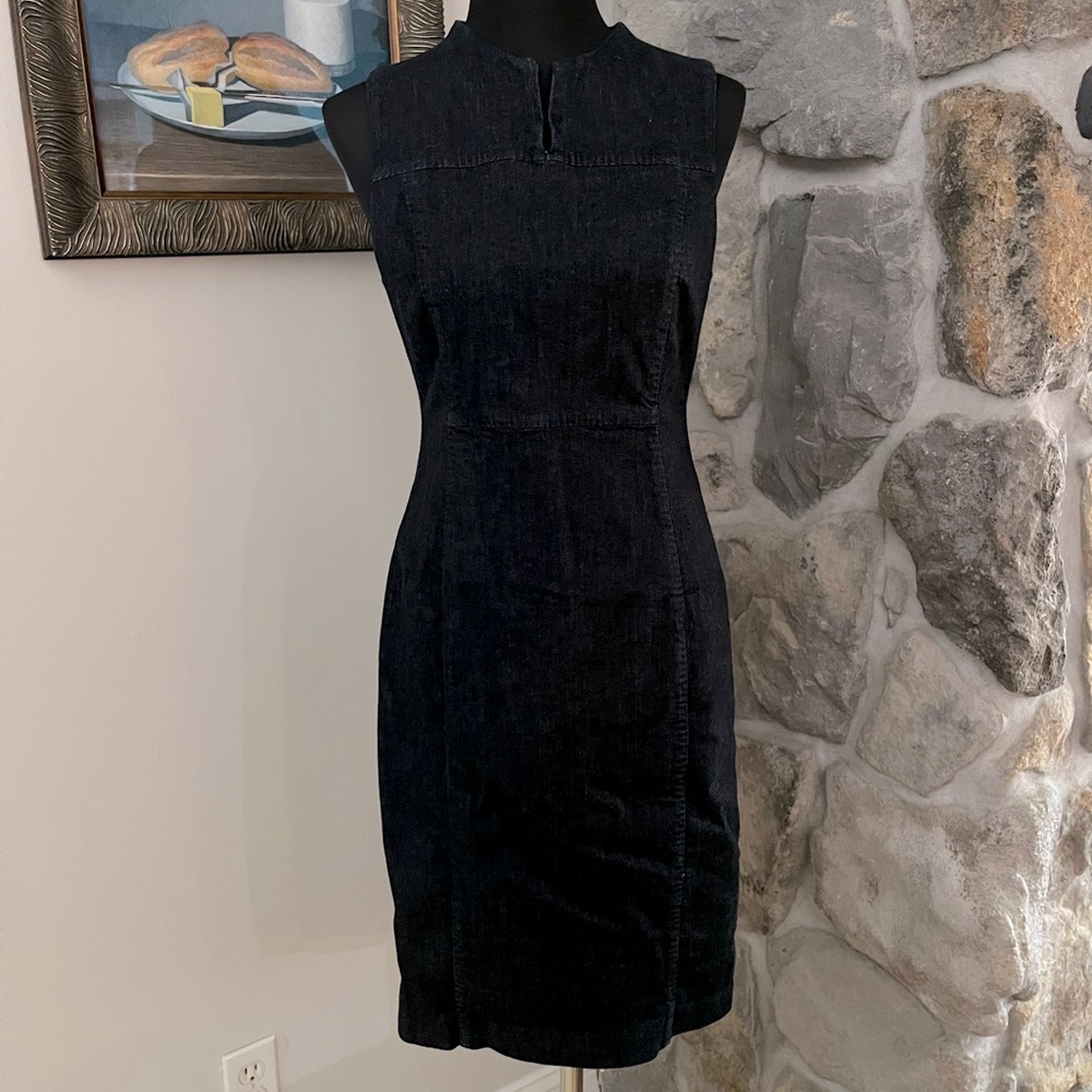 Banana Republic Denim Sheath, size 8P